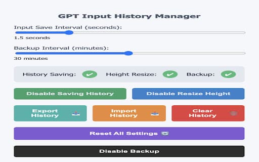 GPT Input History Manager thumbnail