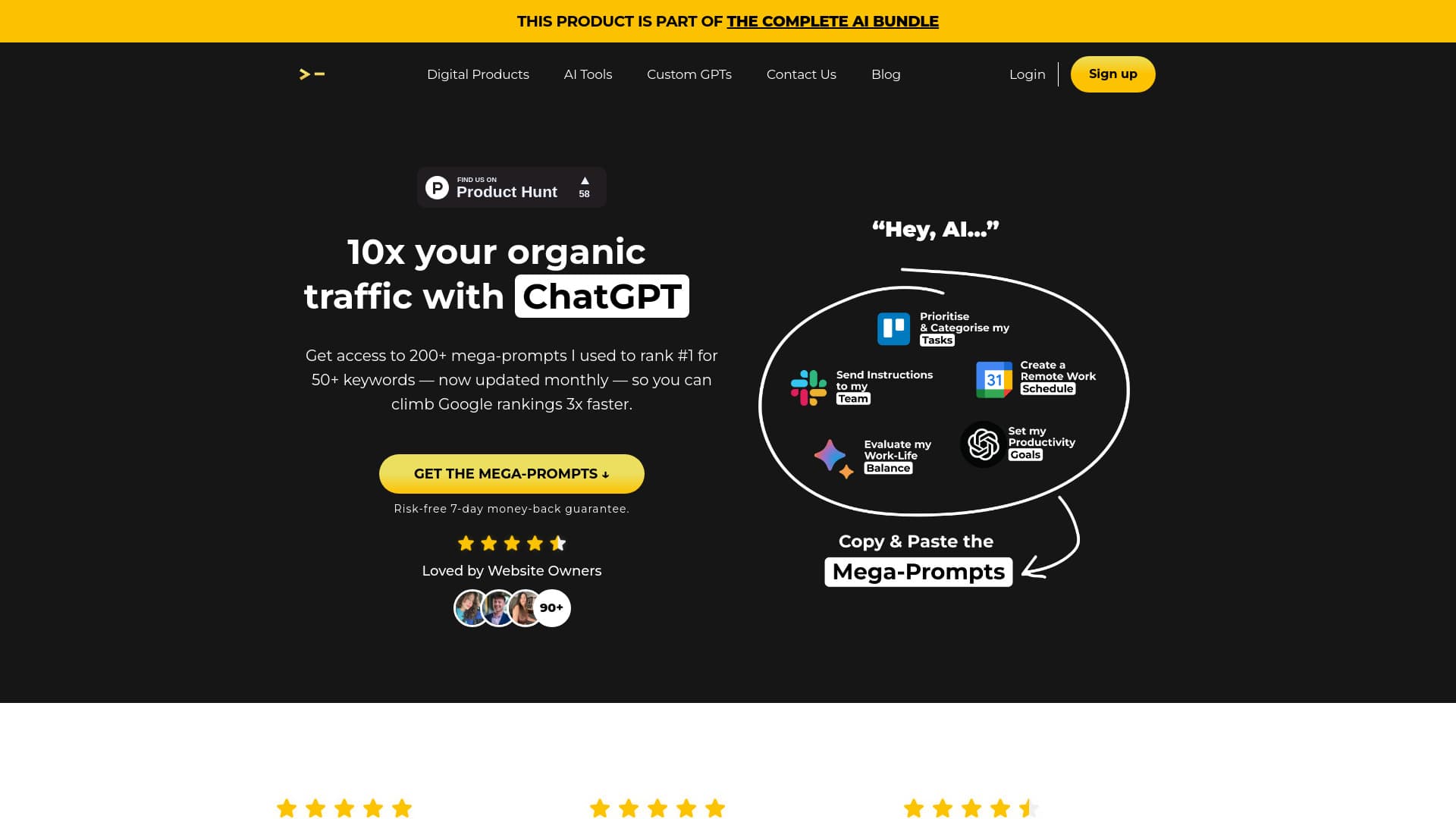 200+ ChatGPT Mega-Prompts for SEO thumbnail