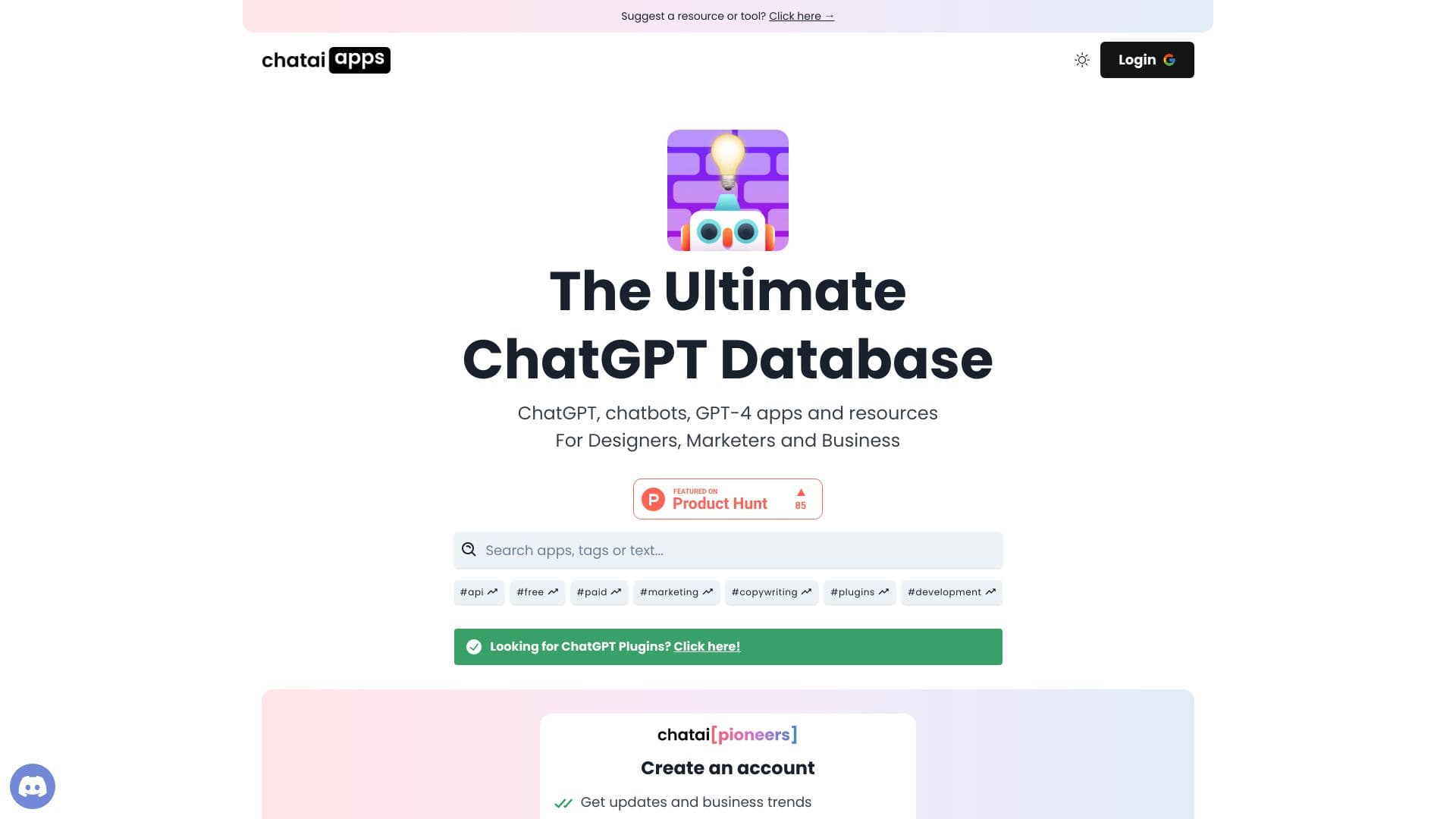 The Ultimate ChatGPT Tools Directory thumbnail