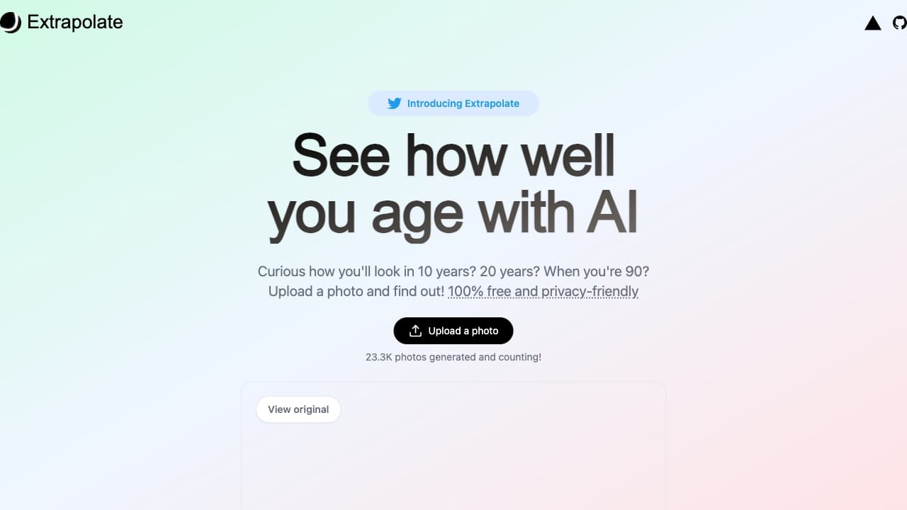 Extrapolate thumbnail