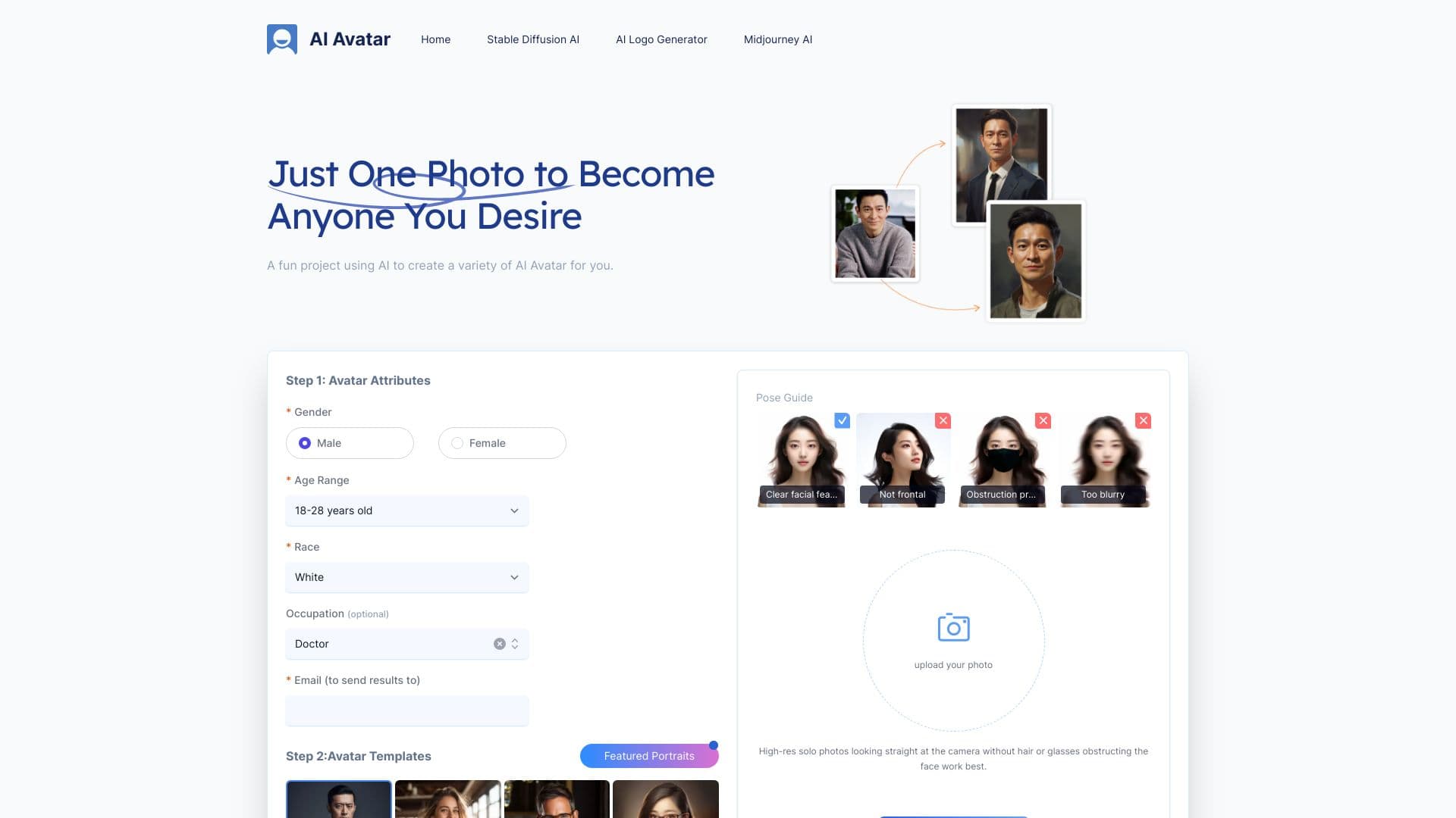 AI Avatar Generator thumbnail