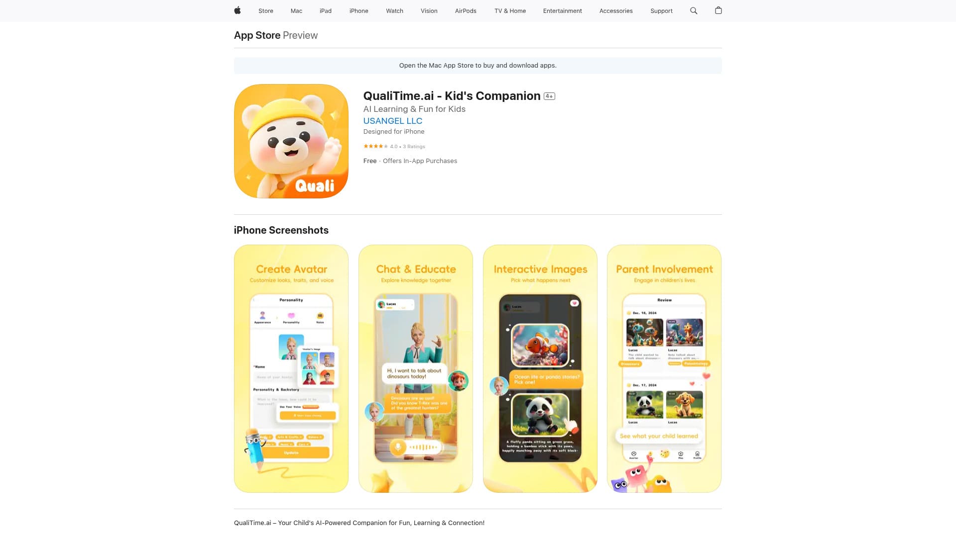 QualiTime.ai - Kid's Companion thumbnail