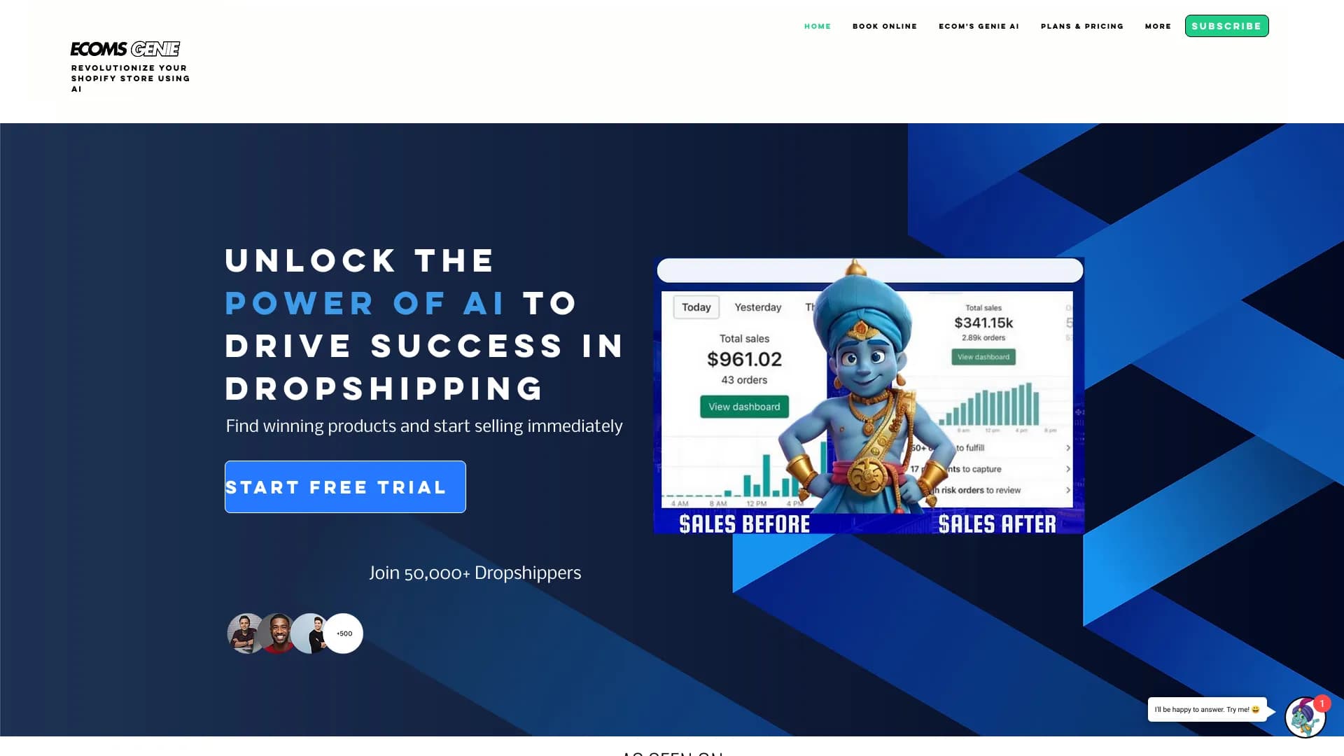 Ecoms Genie AI thumbnail