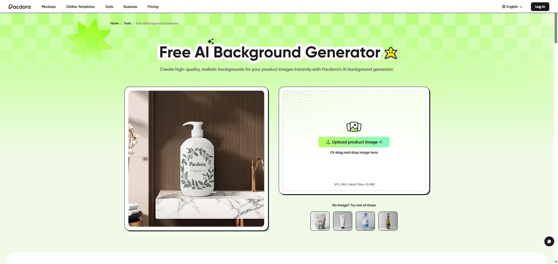 Pacdora AI Background Generator thumbnail
