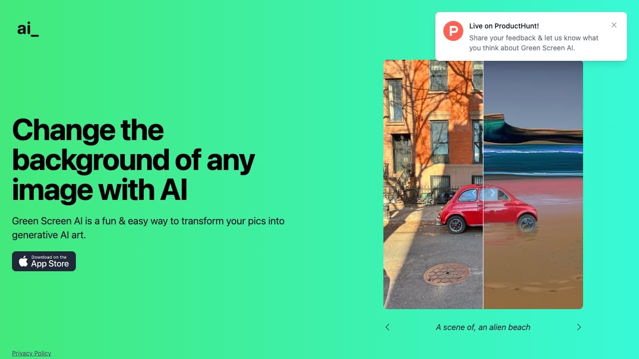 Green Screen AI thumbnail
