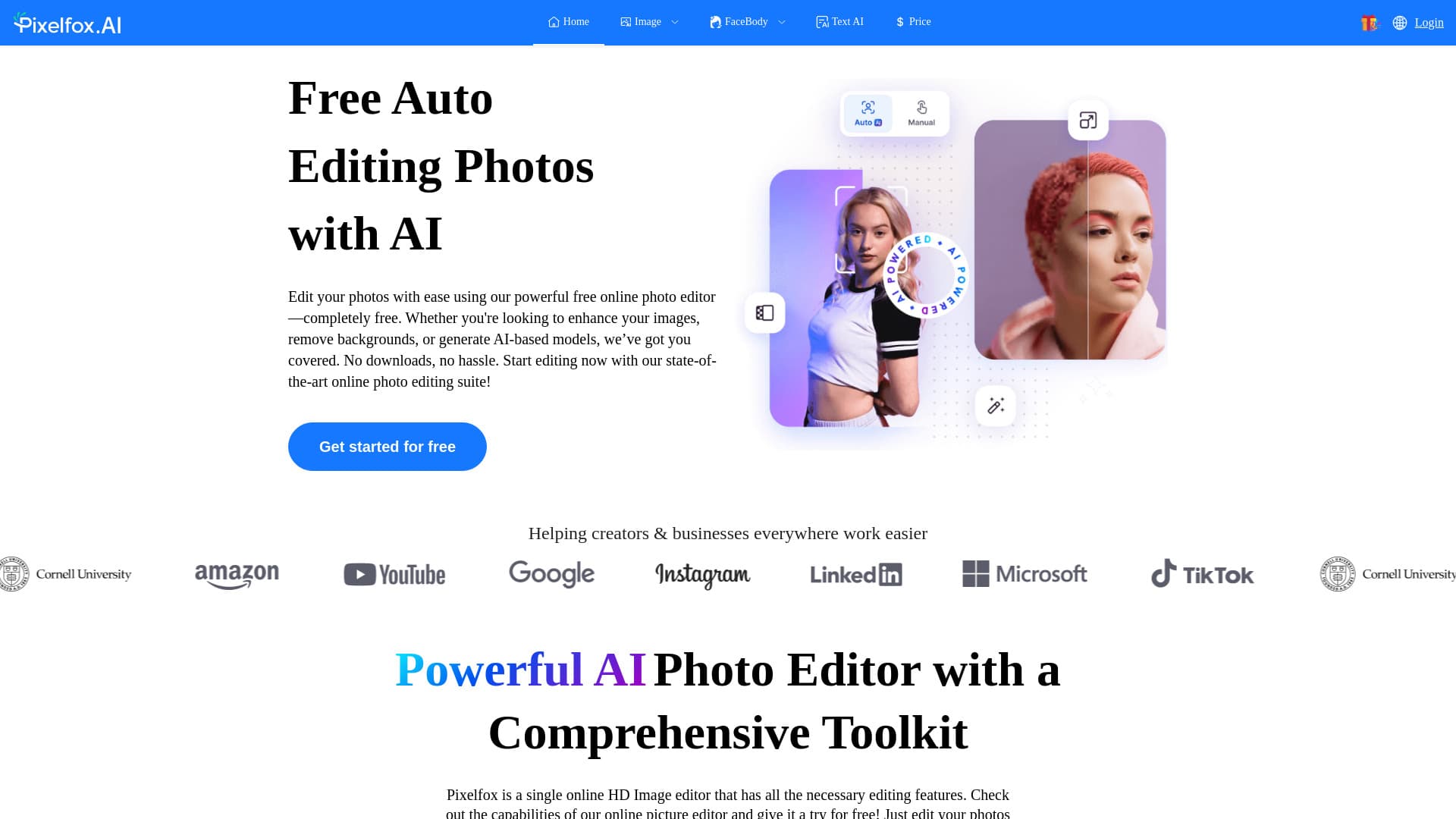 Pixelfox AI thumbnail
