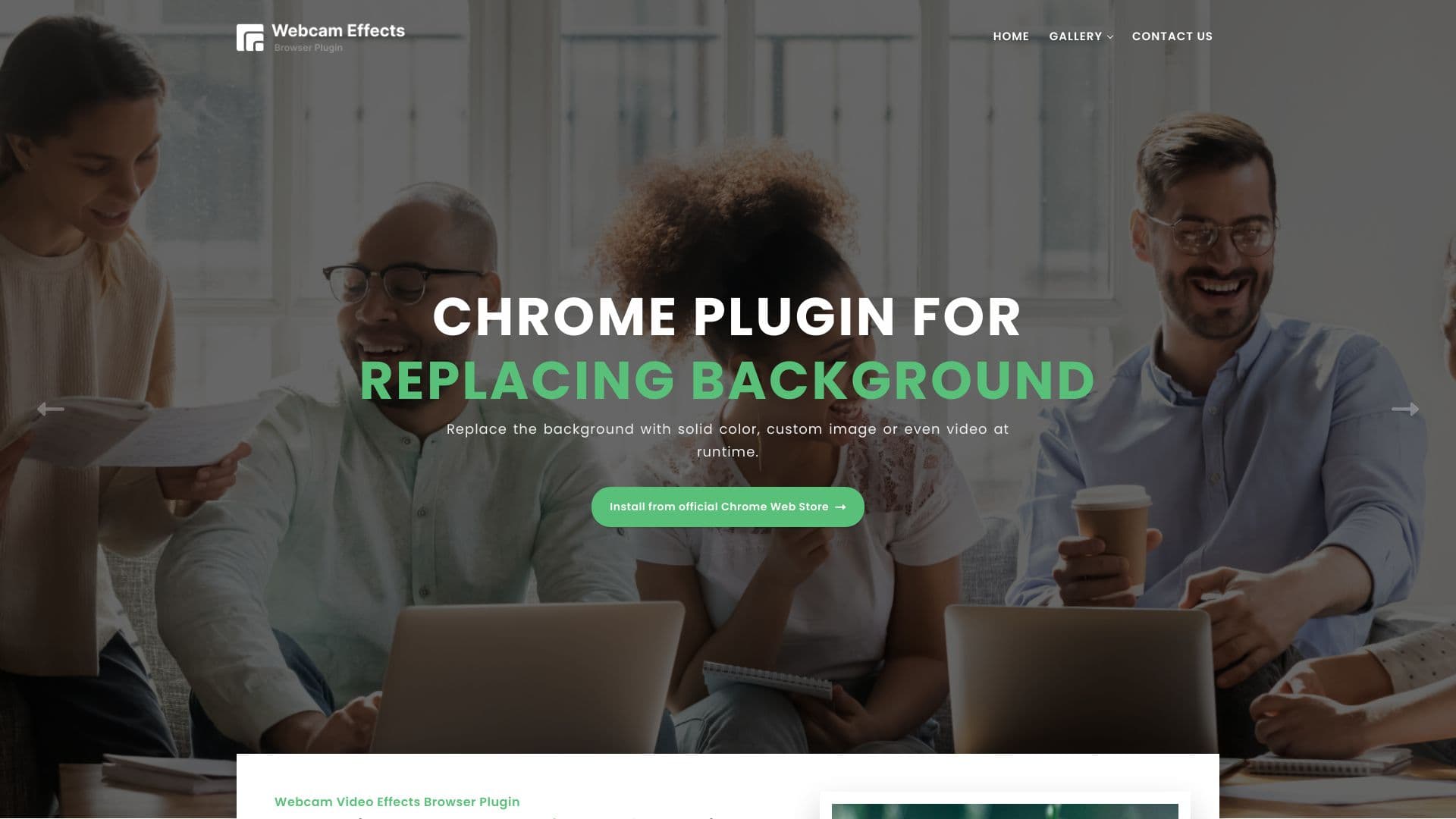 AI Webcam Effects for Video Meetings thumbnail