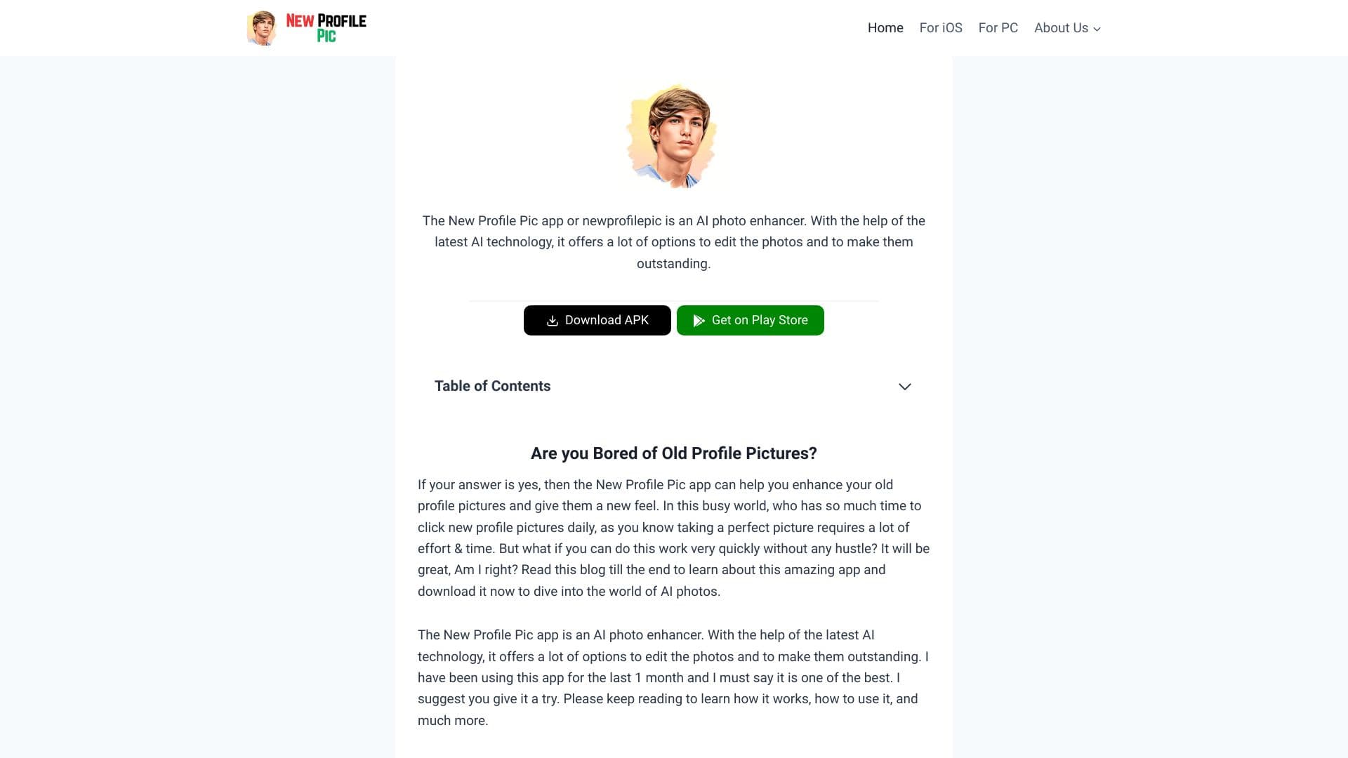 New Profile Pic App thumbnail