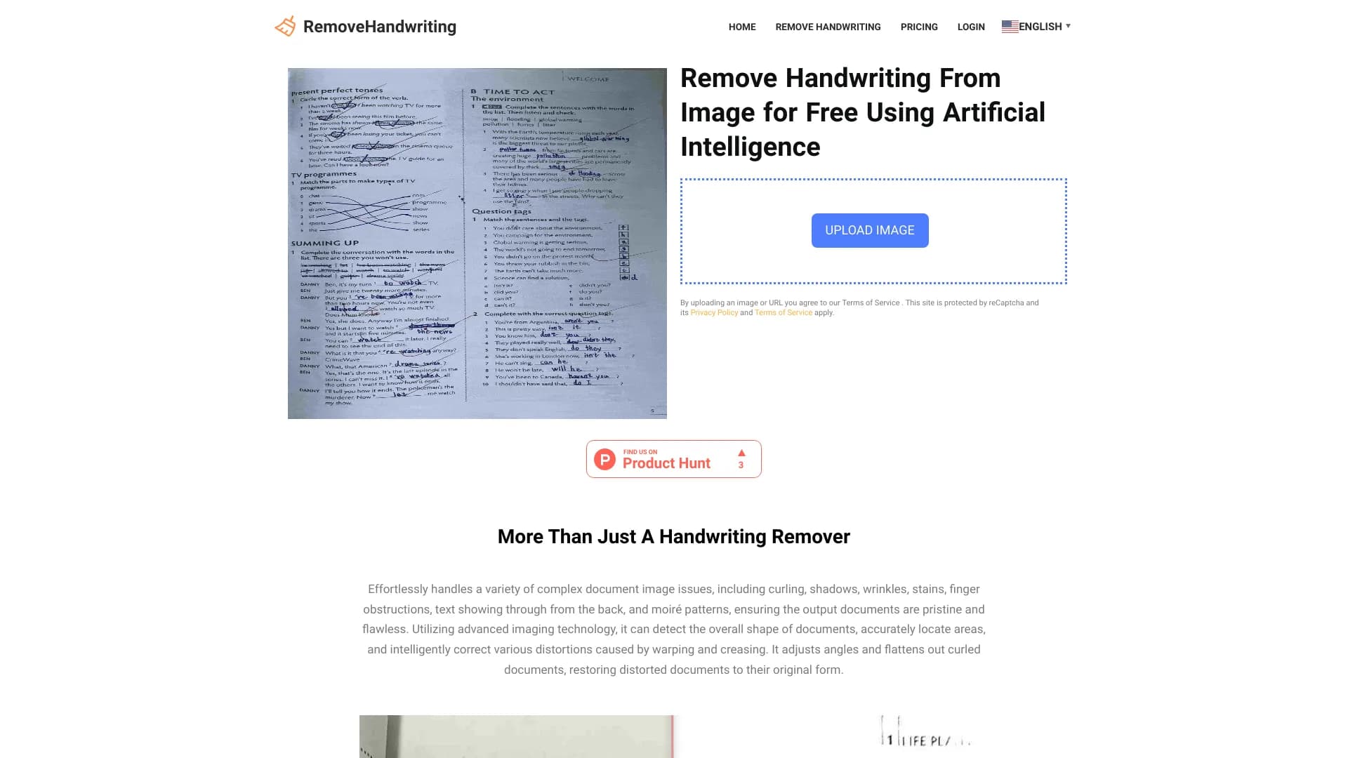 Handwriting Remover thumbnail