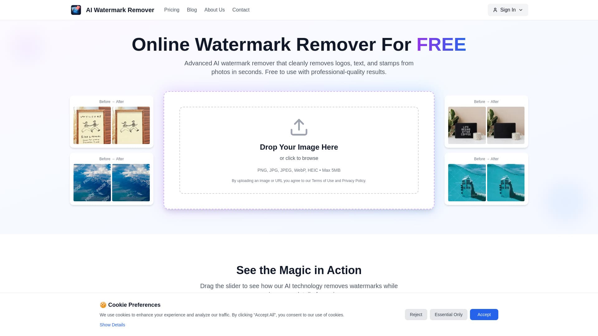 Ai Watermark Remover thumbnail