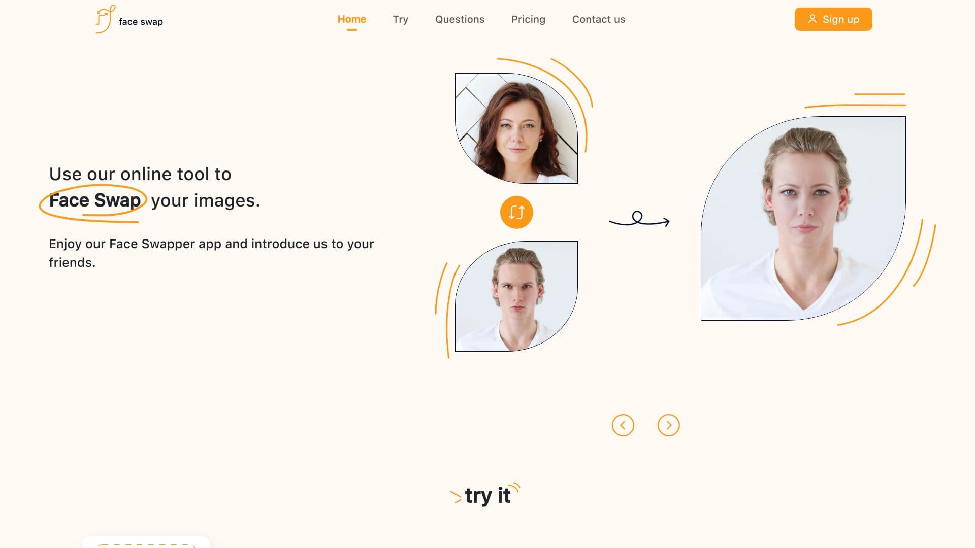 face swapper online thumbnail