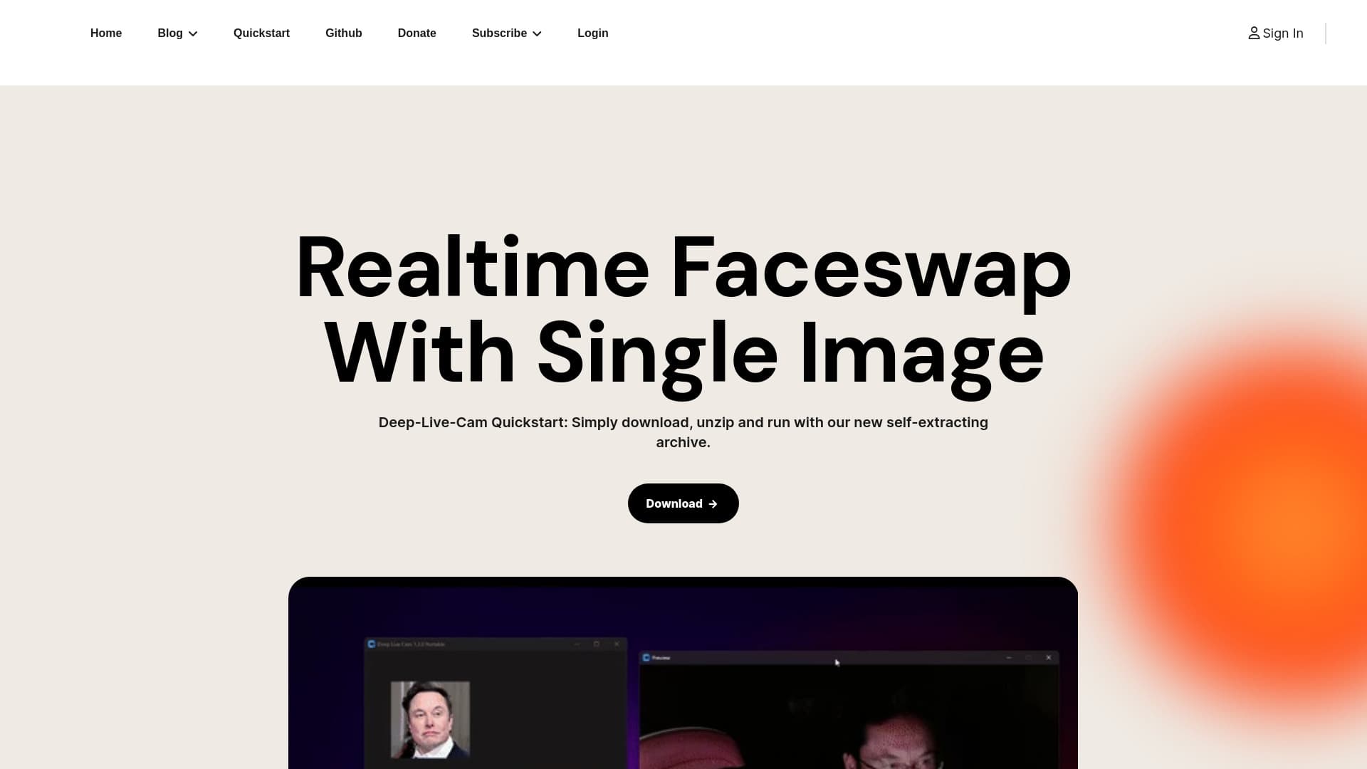 DeepLiveCam thumbnail