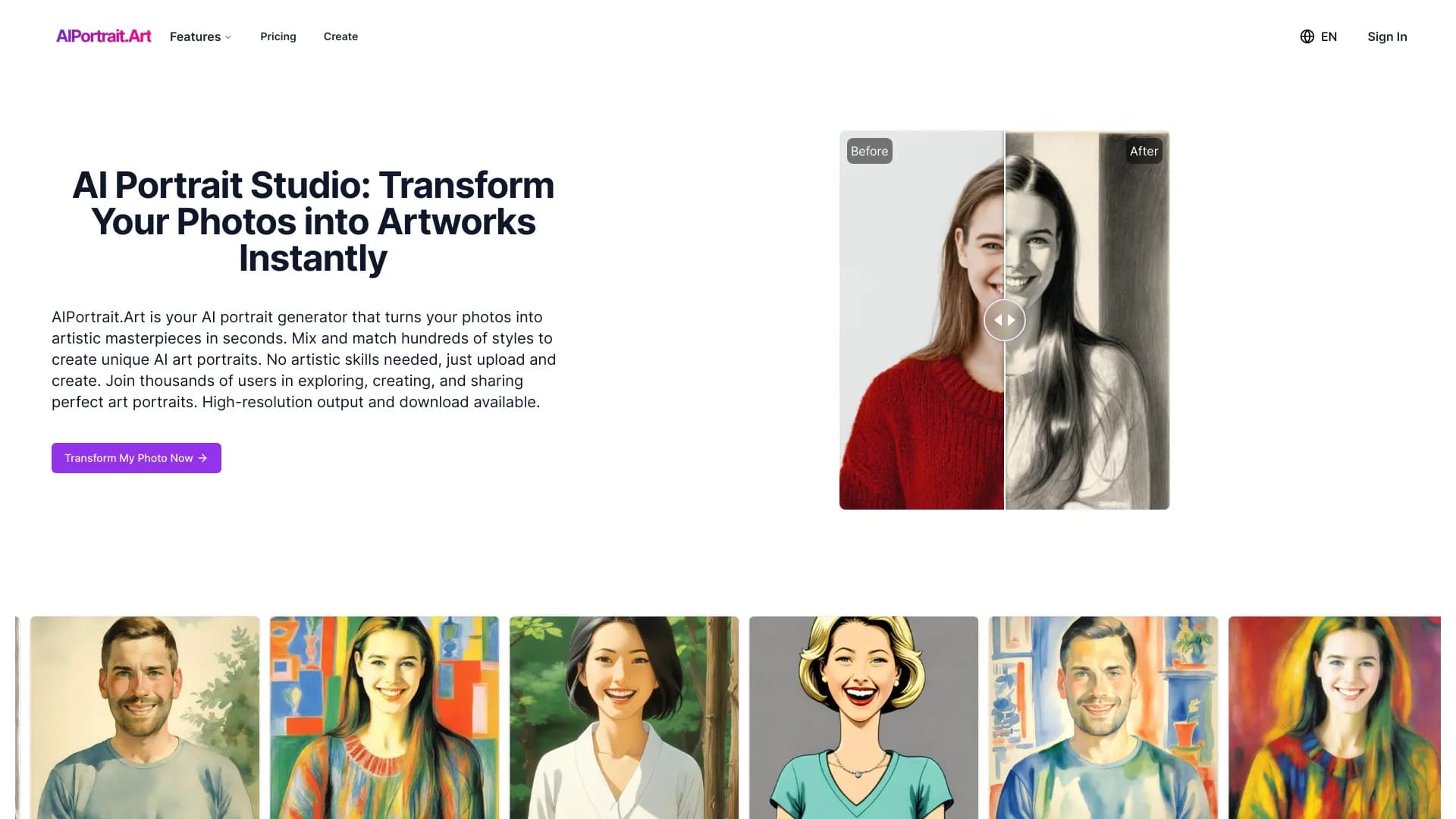 aiportrait.art thumbnail