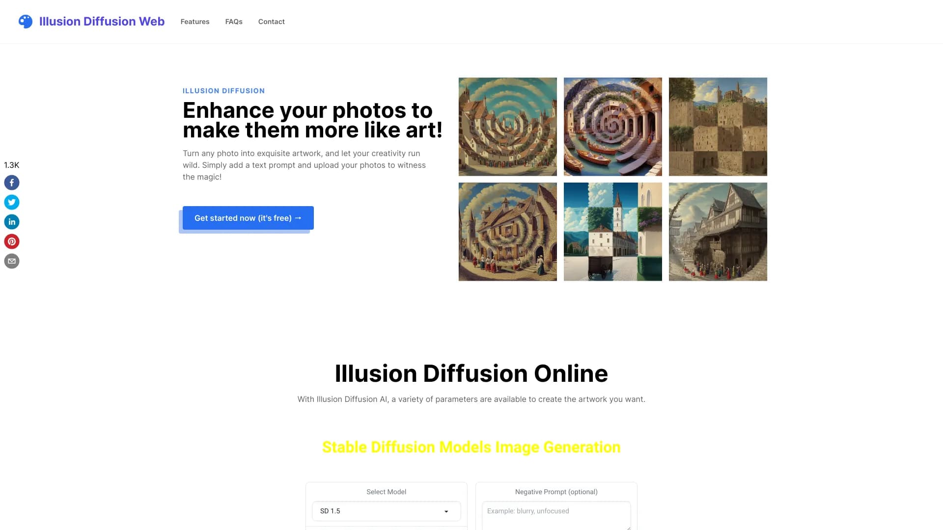 Illusion Diffusion Web thumbnail