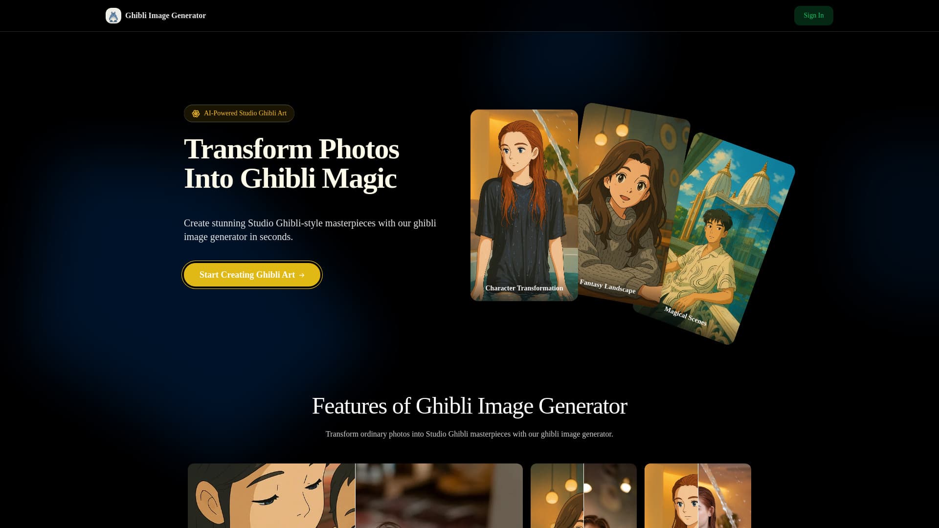 Ghibli Image Generator thumbnail