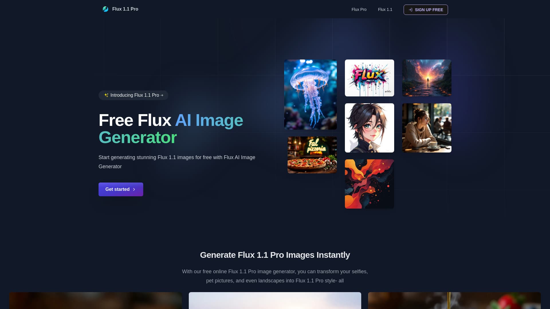Flux Pro - Free Flux AI Image Generator thumbnail