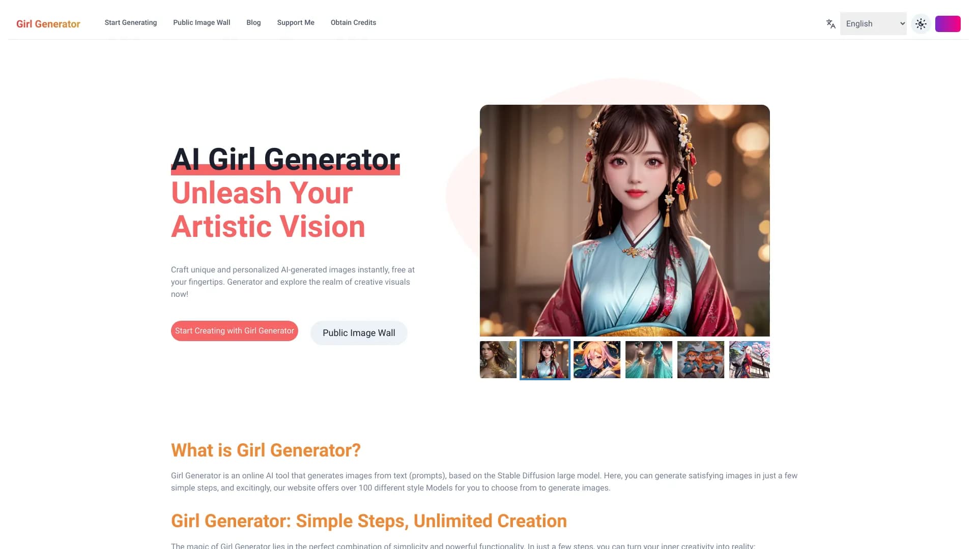 AI Gril Generator thumbnail