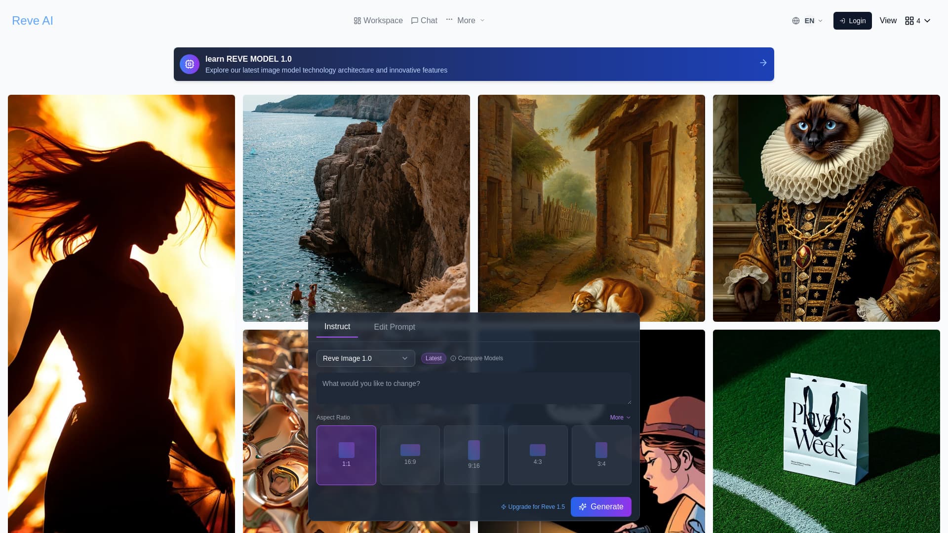 Reve AI Image Generator thumbnail