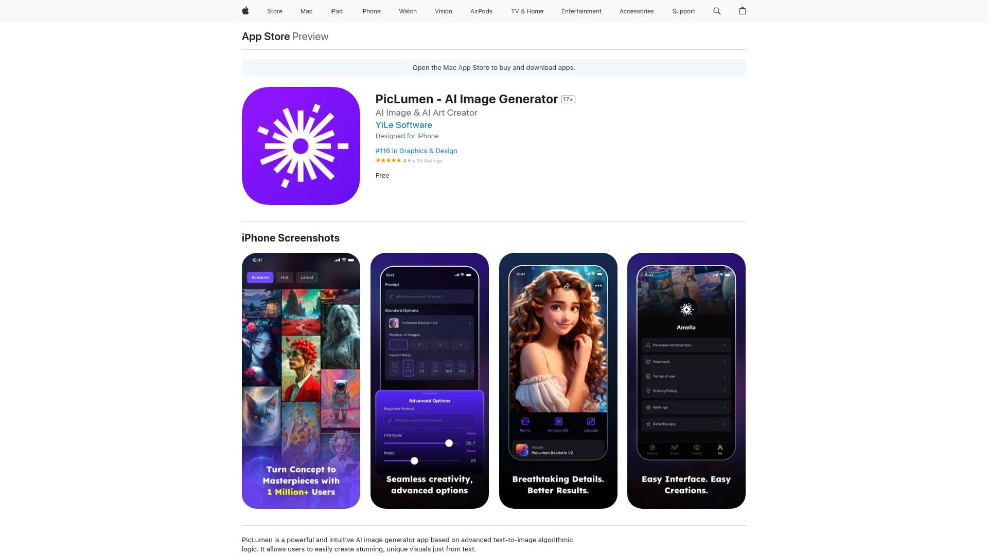 PicLumen - AI Image Generator thumbnail