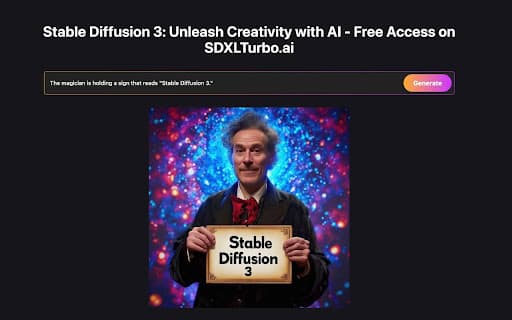 Stable Diffusion 3 AI Image Generator Free thumbnail
