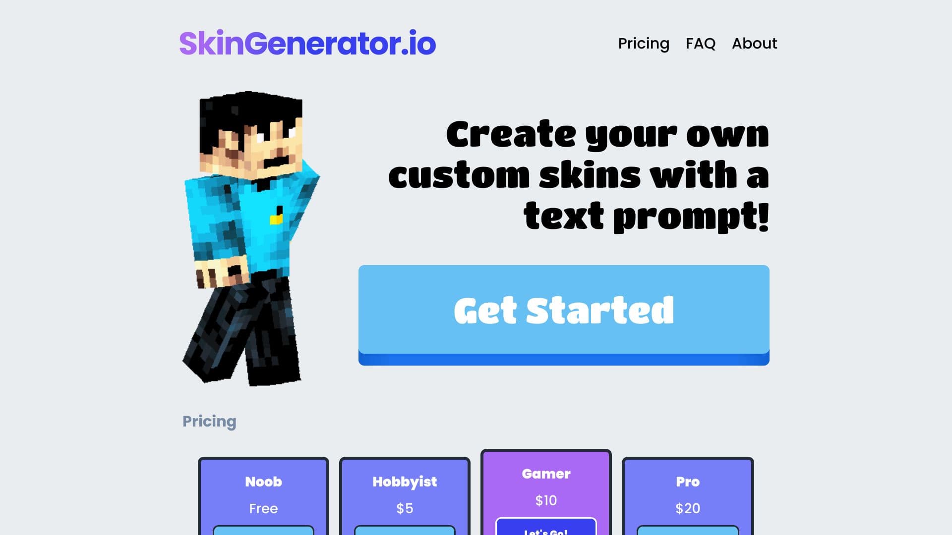 Minecraft Skin Generator thumbnail
