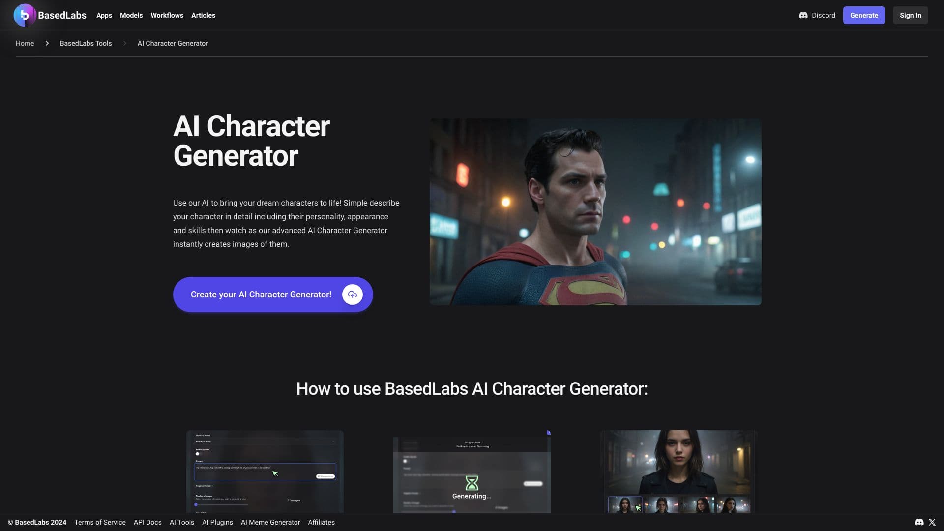 AI Character Generator thumbnail