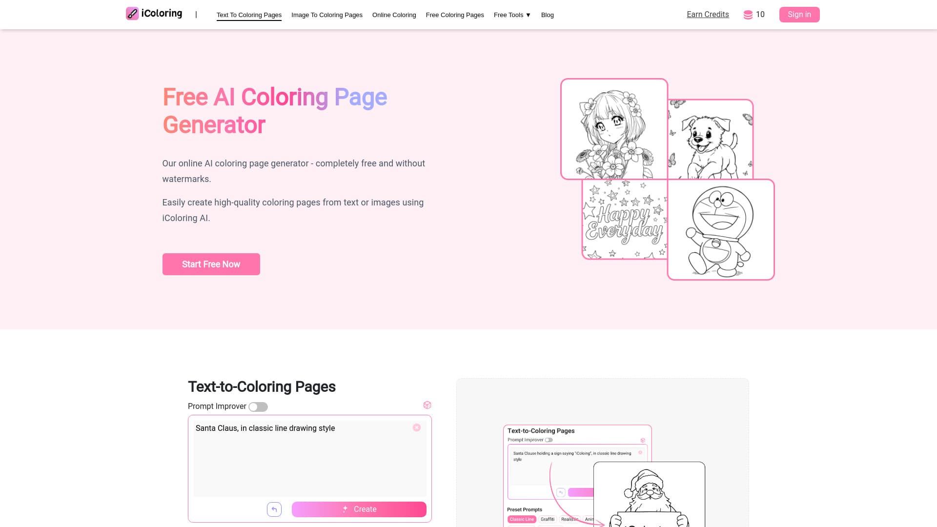 iColoring AI thumbnail