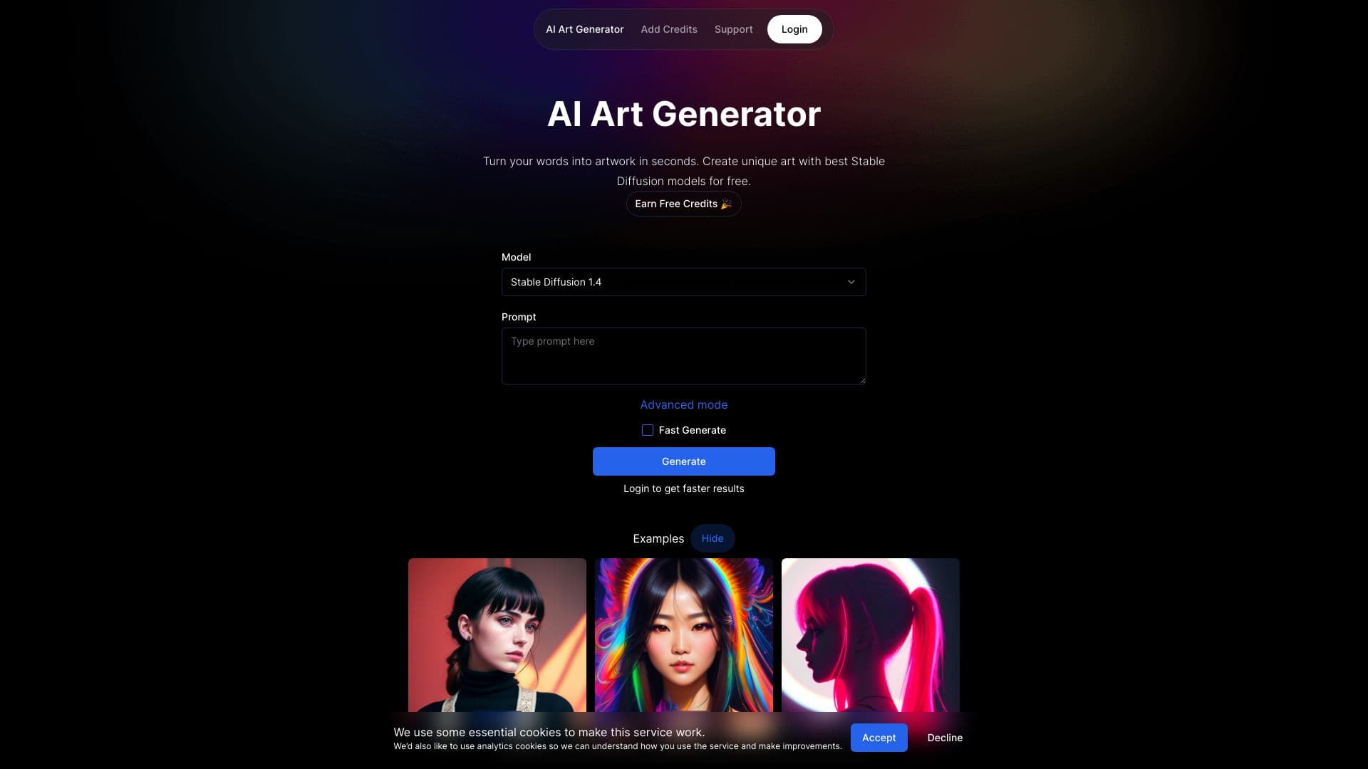 Free AI Art Generator thumbnail