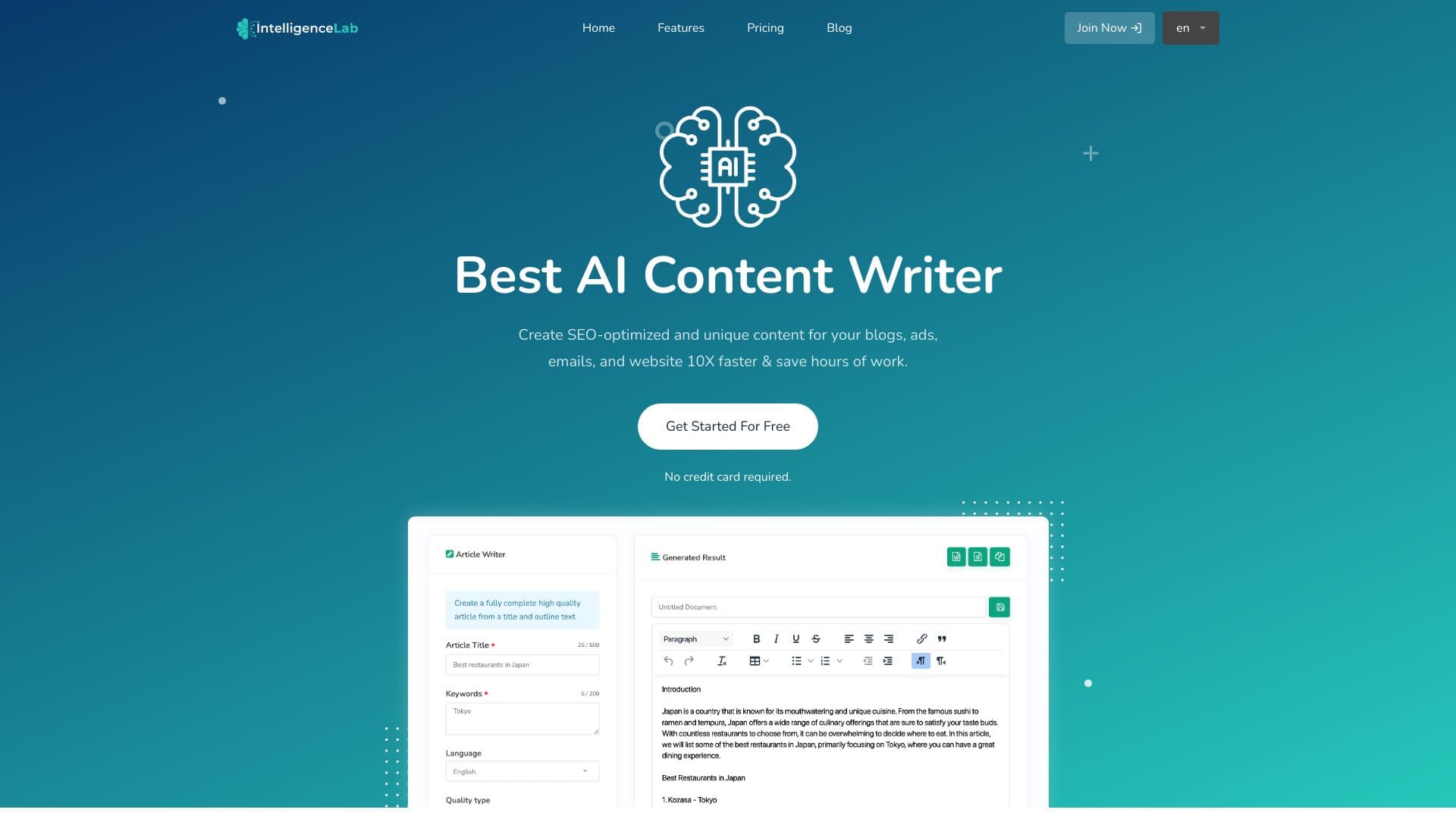 Intelligence Lab - AI Generator thumbnail
