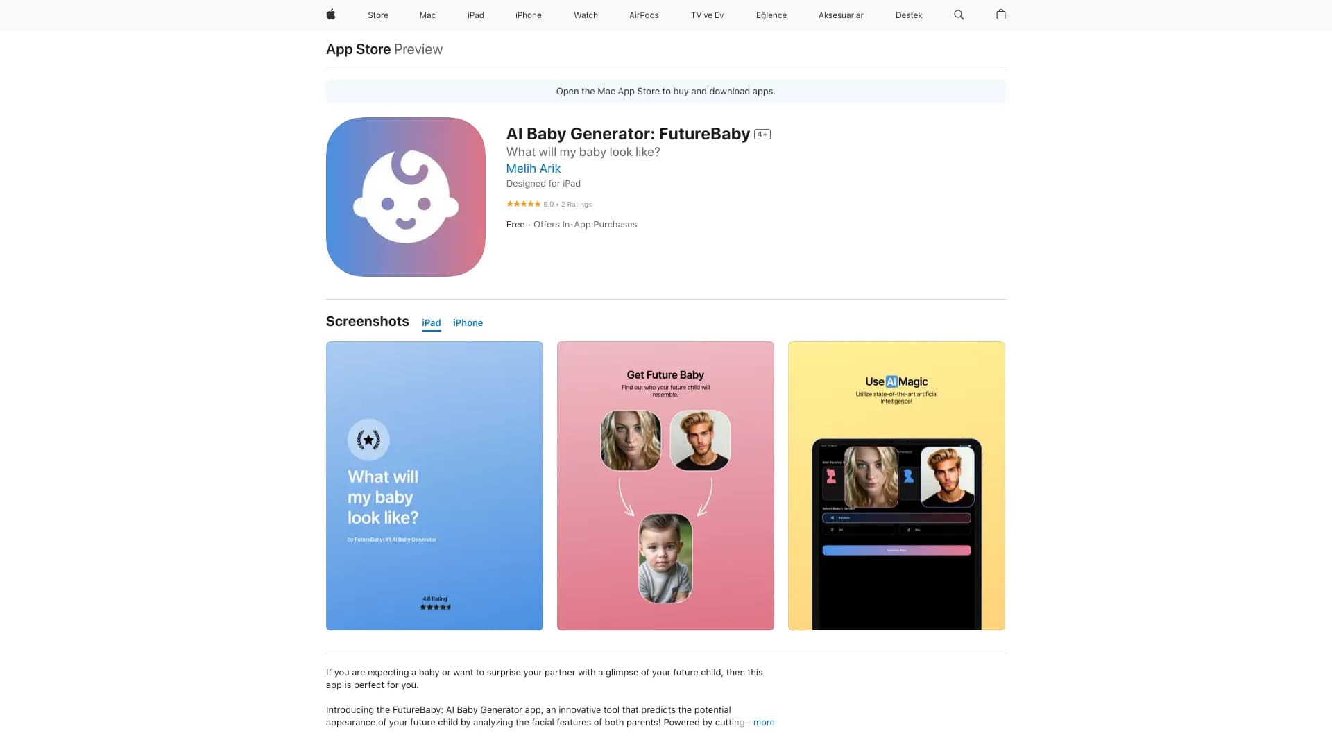 AI Baby Generator: FutureBaby thumbnail