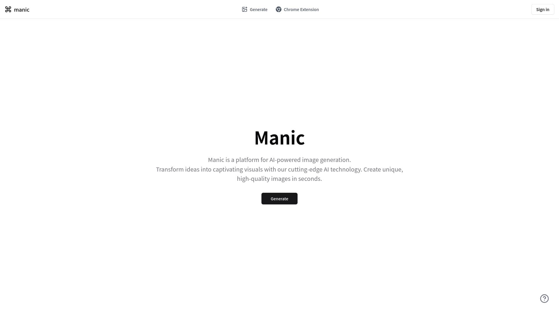 Manic with Image prompter thumbnail