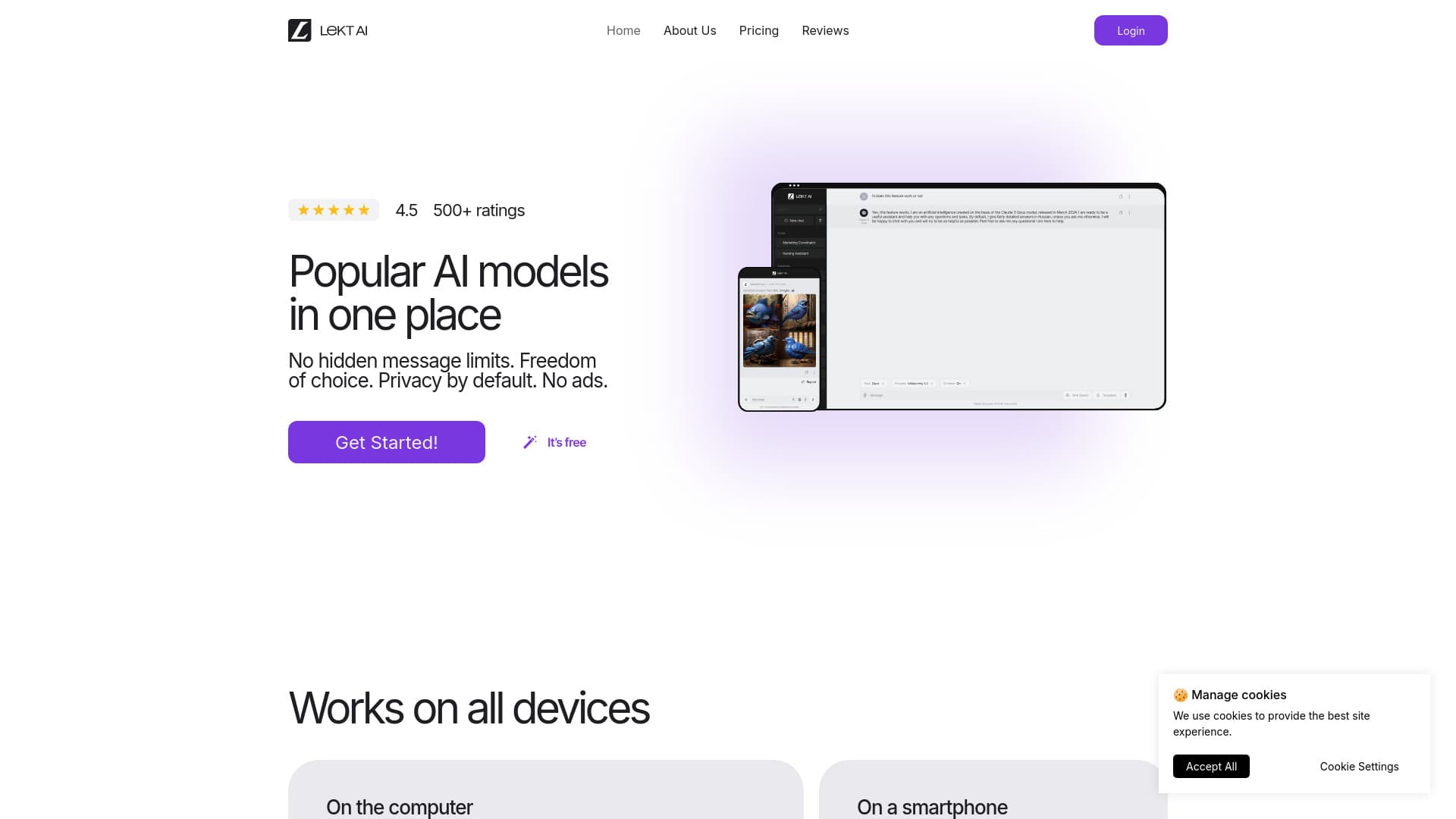 LEKT AI — Your AI Chatbot and Assistant thumbnail