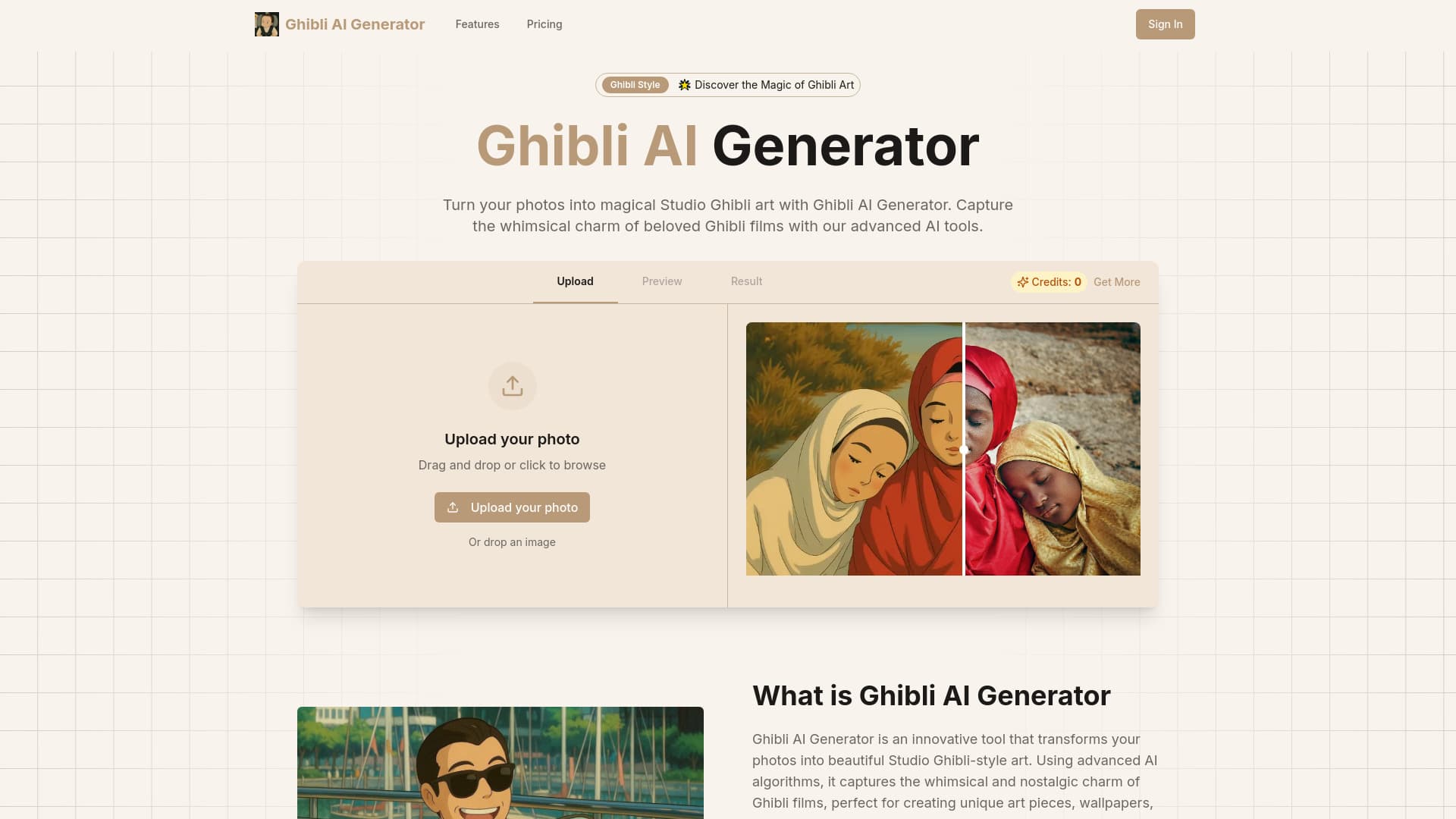 Ghibli AI Generator thumbnail