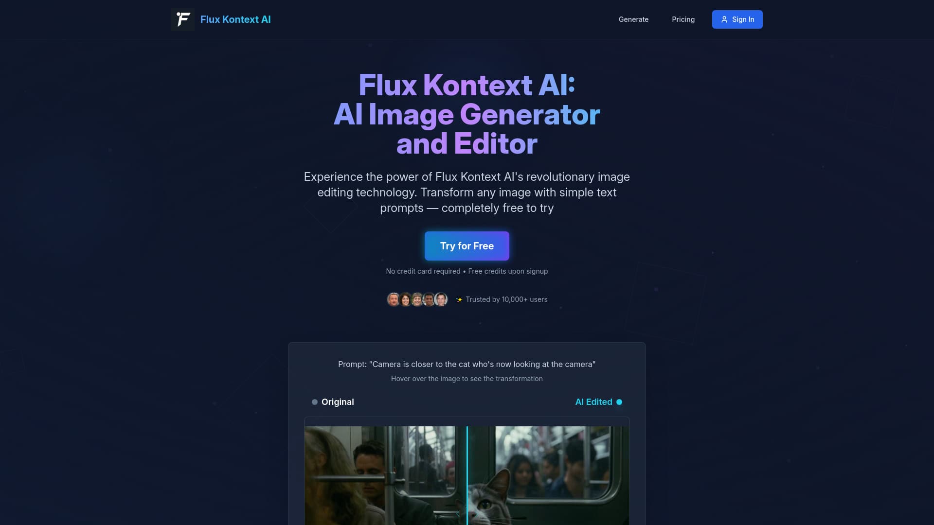 Flux Kontext AI thumbnail