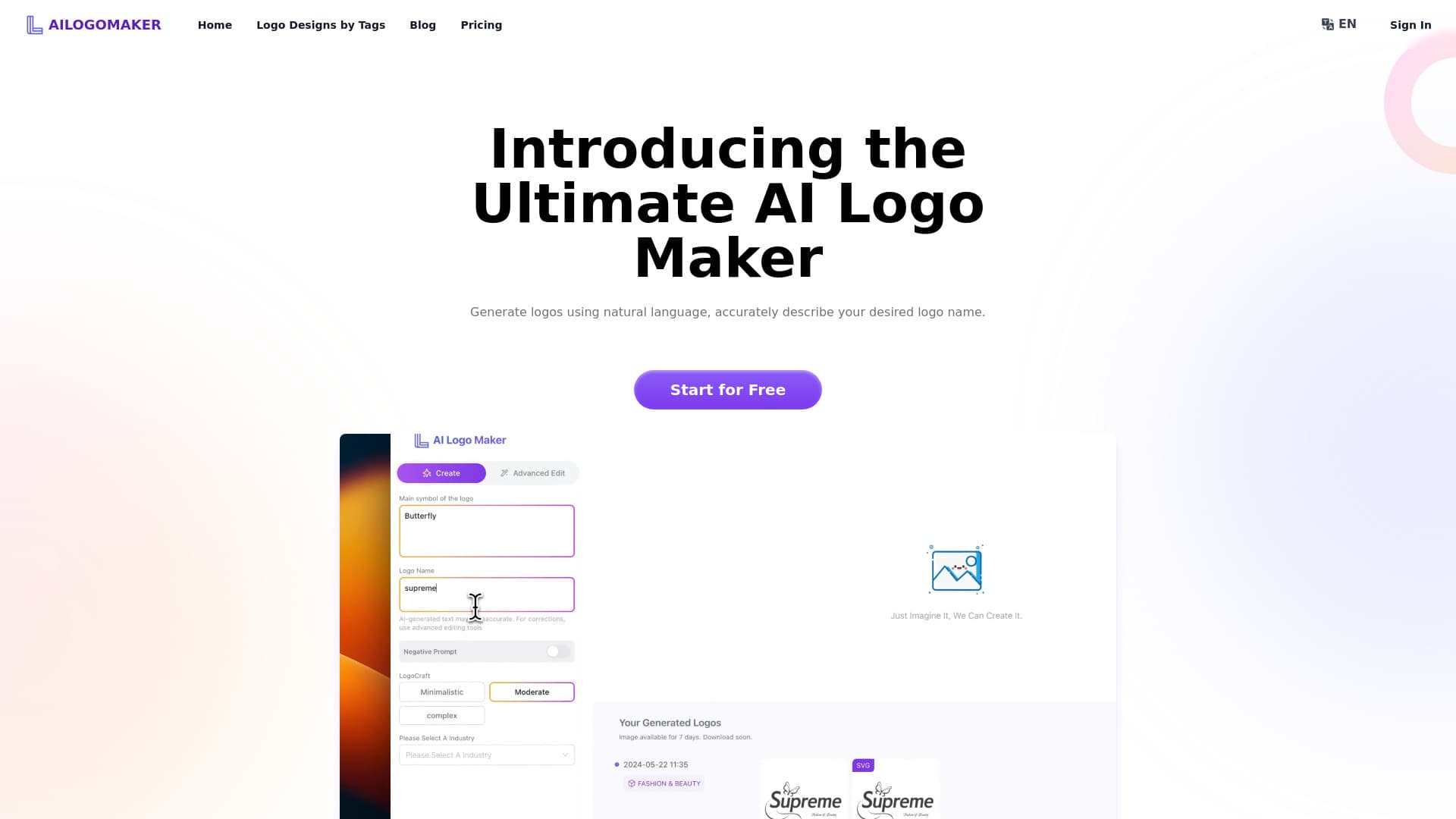 AI Logo Maker IO thumbnail