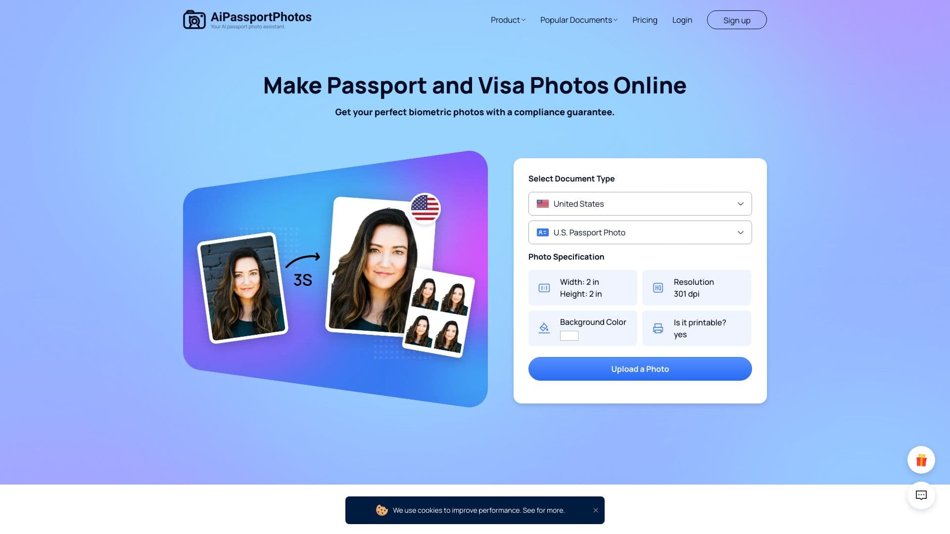Passport Photo Template thumbnail
