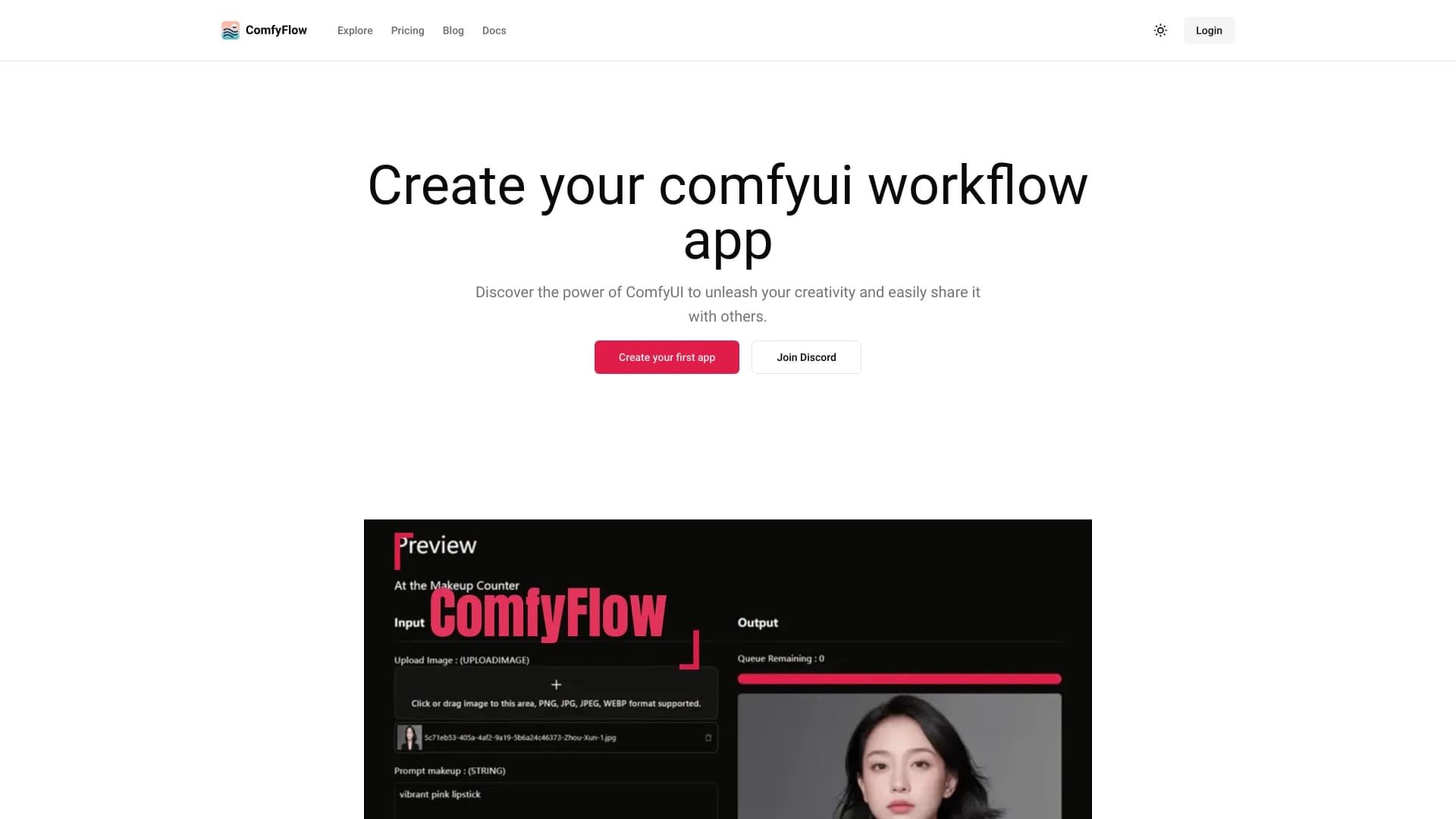 https://comfyflow.app/ thumbnail