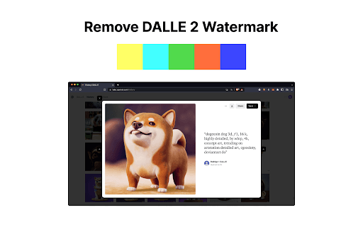 Remove DALLE 2™ Watermark thumbnail