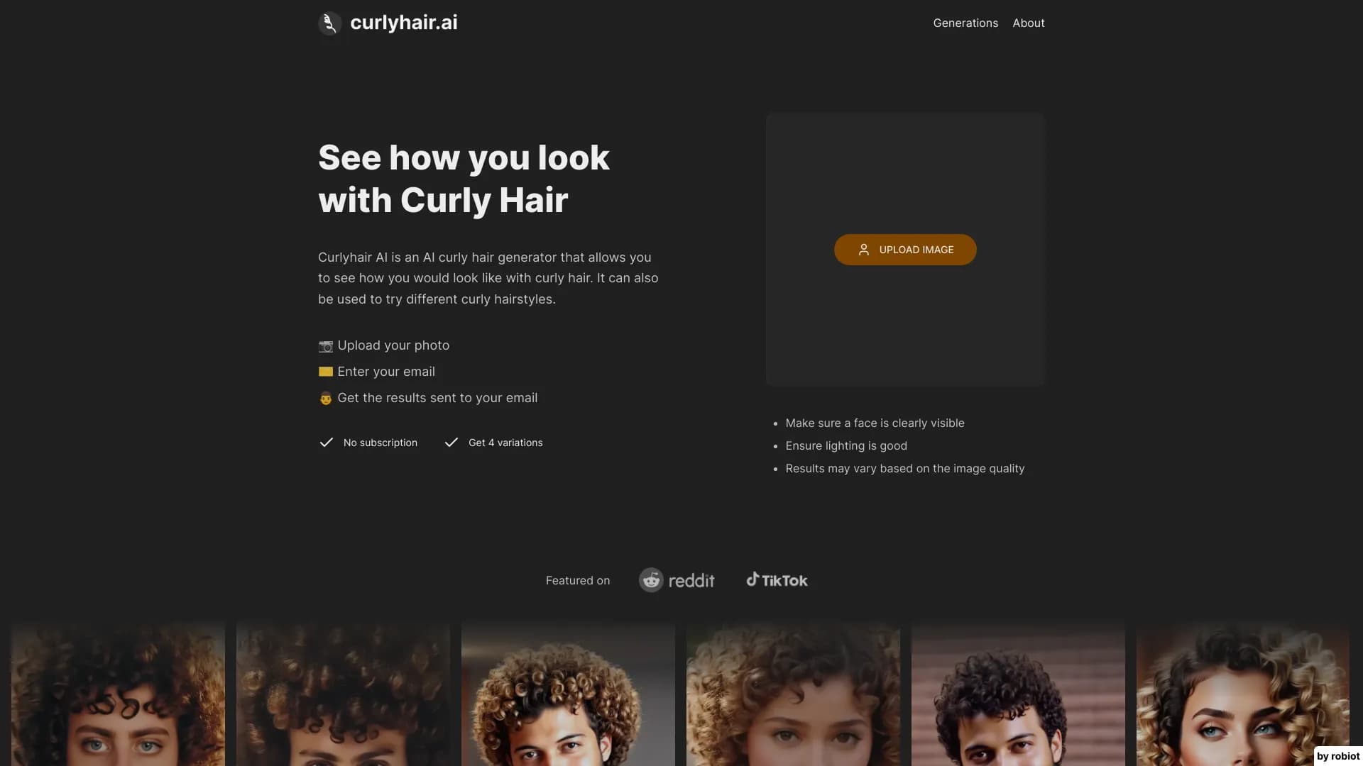 Curlyhair AI thumbnail