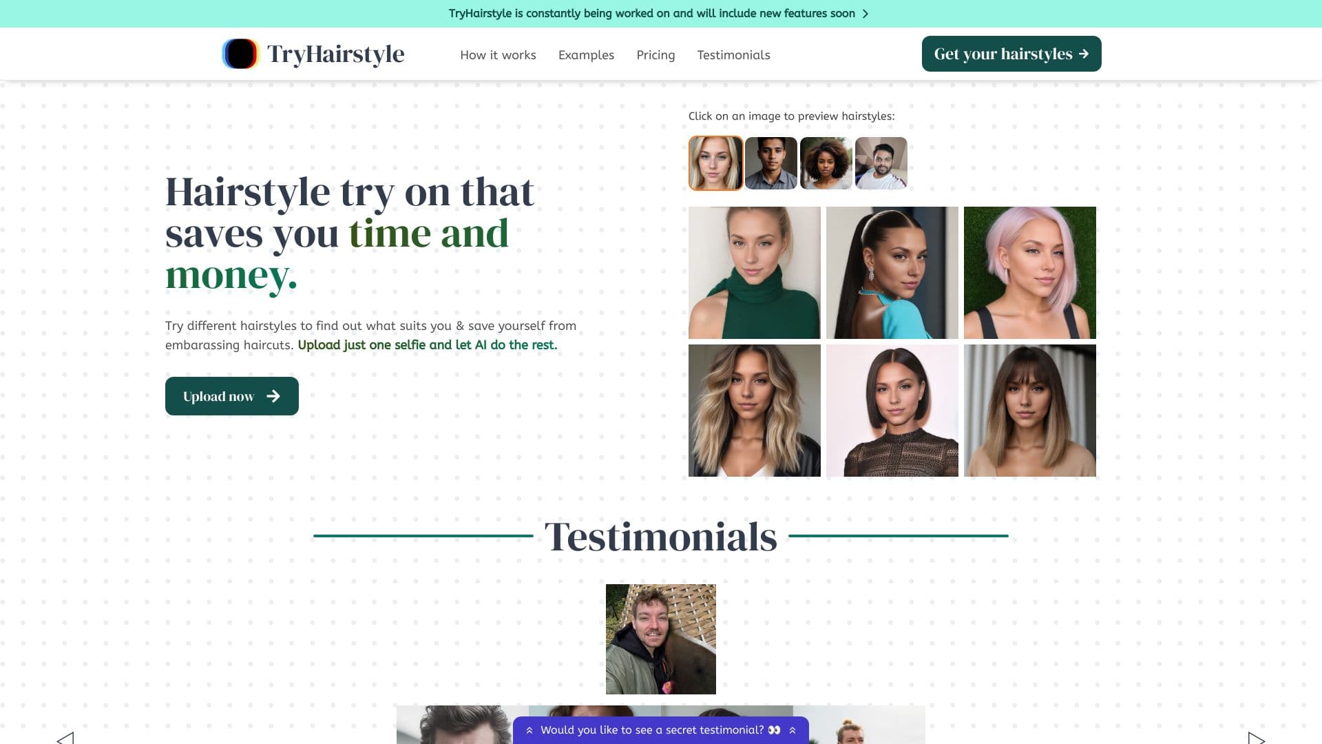 TryHairstyle.com thumbnail