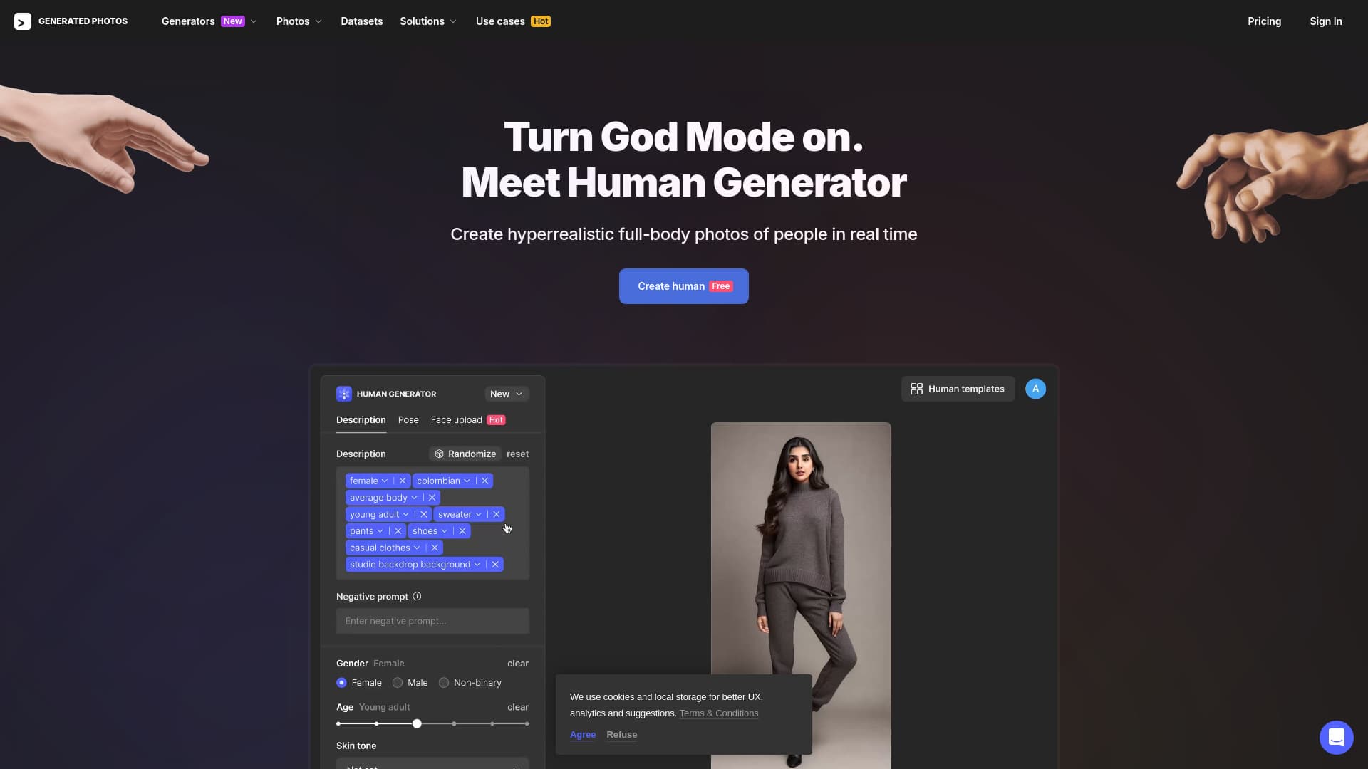 AI Human Generator thumbnail