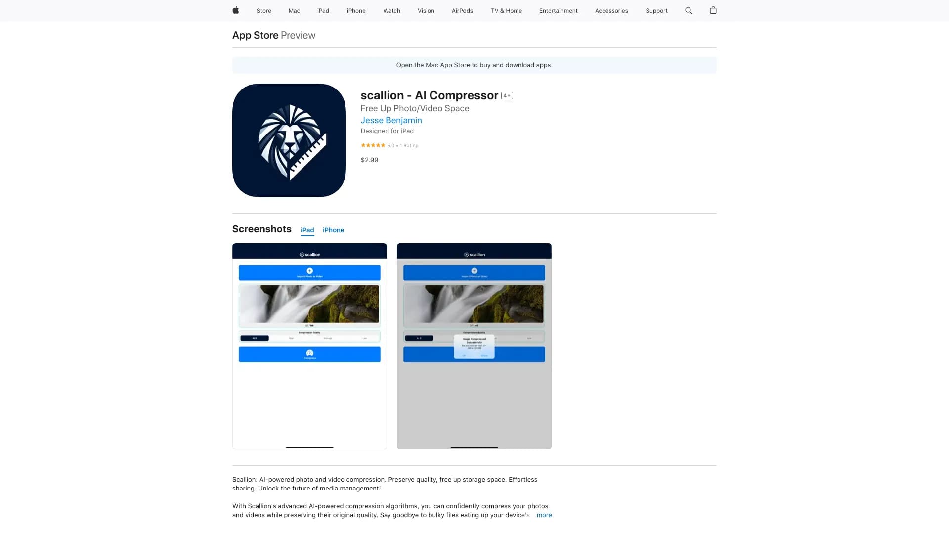 scallion - AI Photo and Video Compressor thumbnail