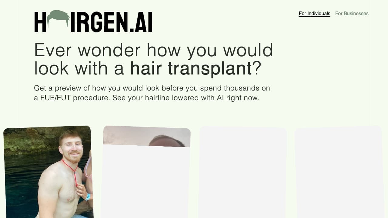 Hairgen AI thumbnail