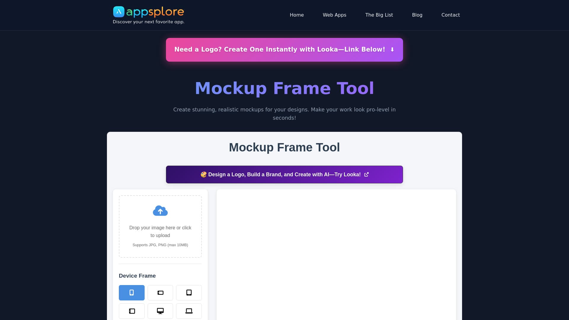 Mockup Frame Tool: Showcase Your Designs thumbnail