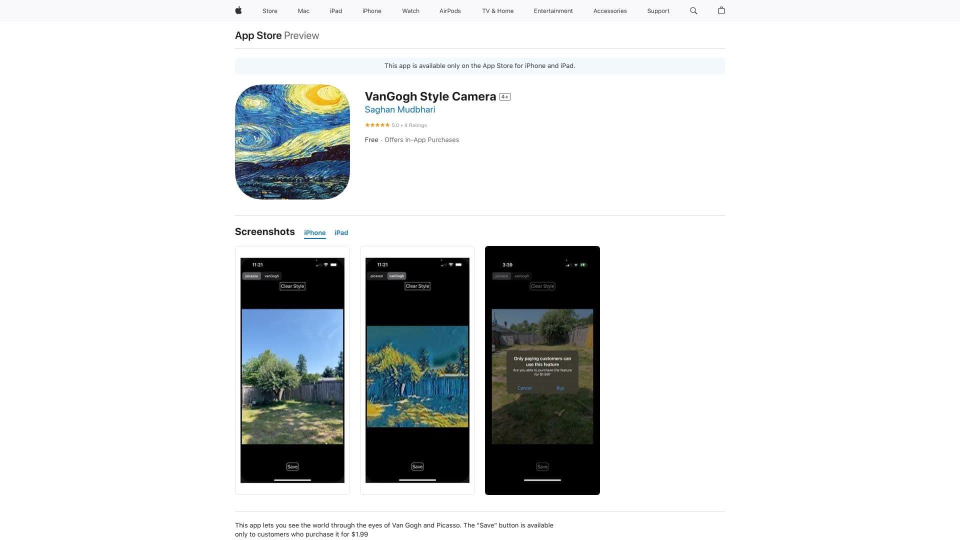 Art Filter for Camera thumbnail