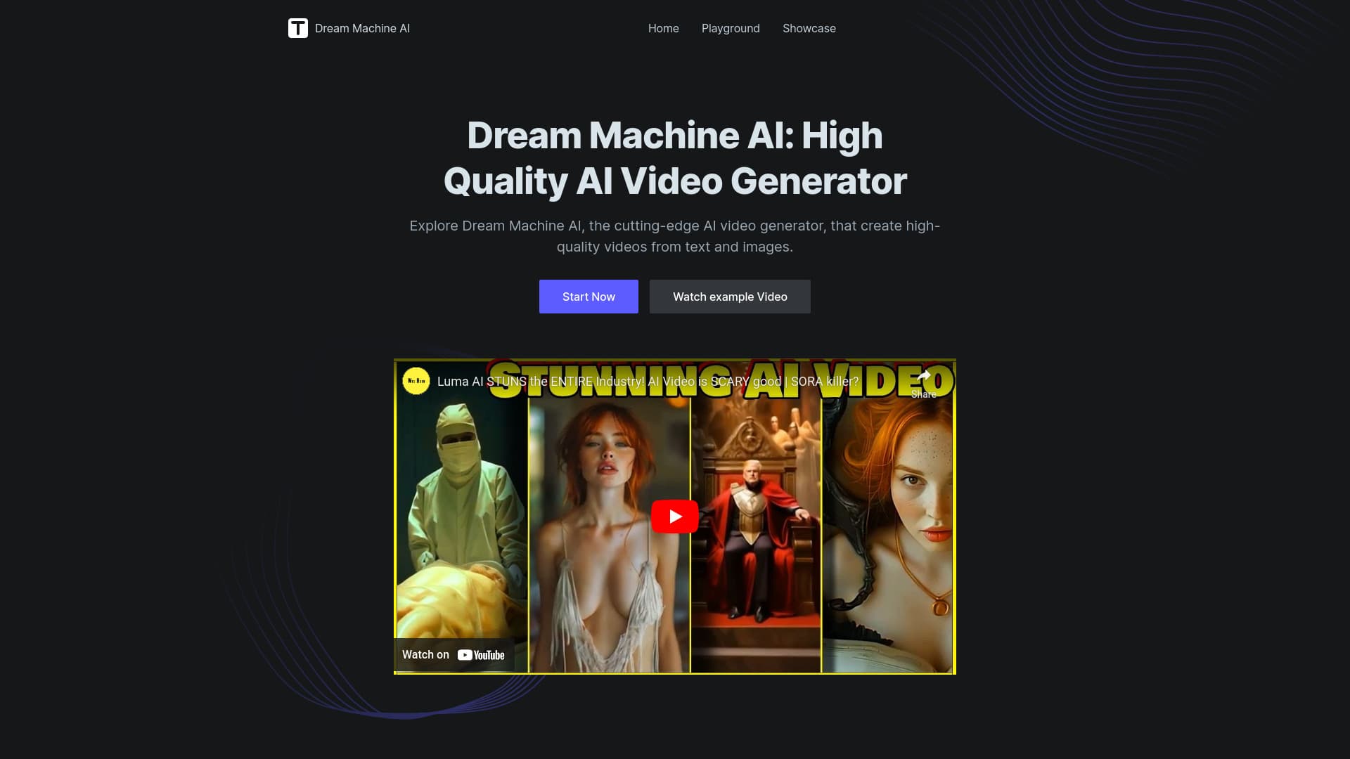 Dream Machine AI thumbnail