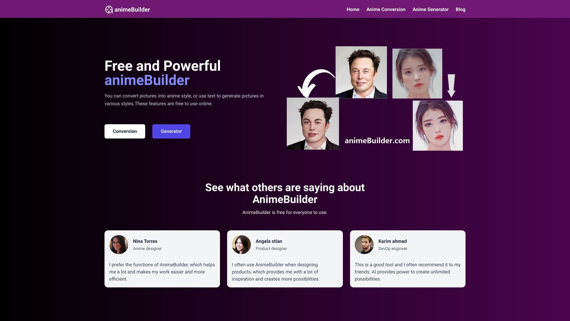 animeBuilder thumbnail