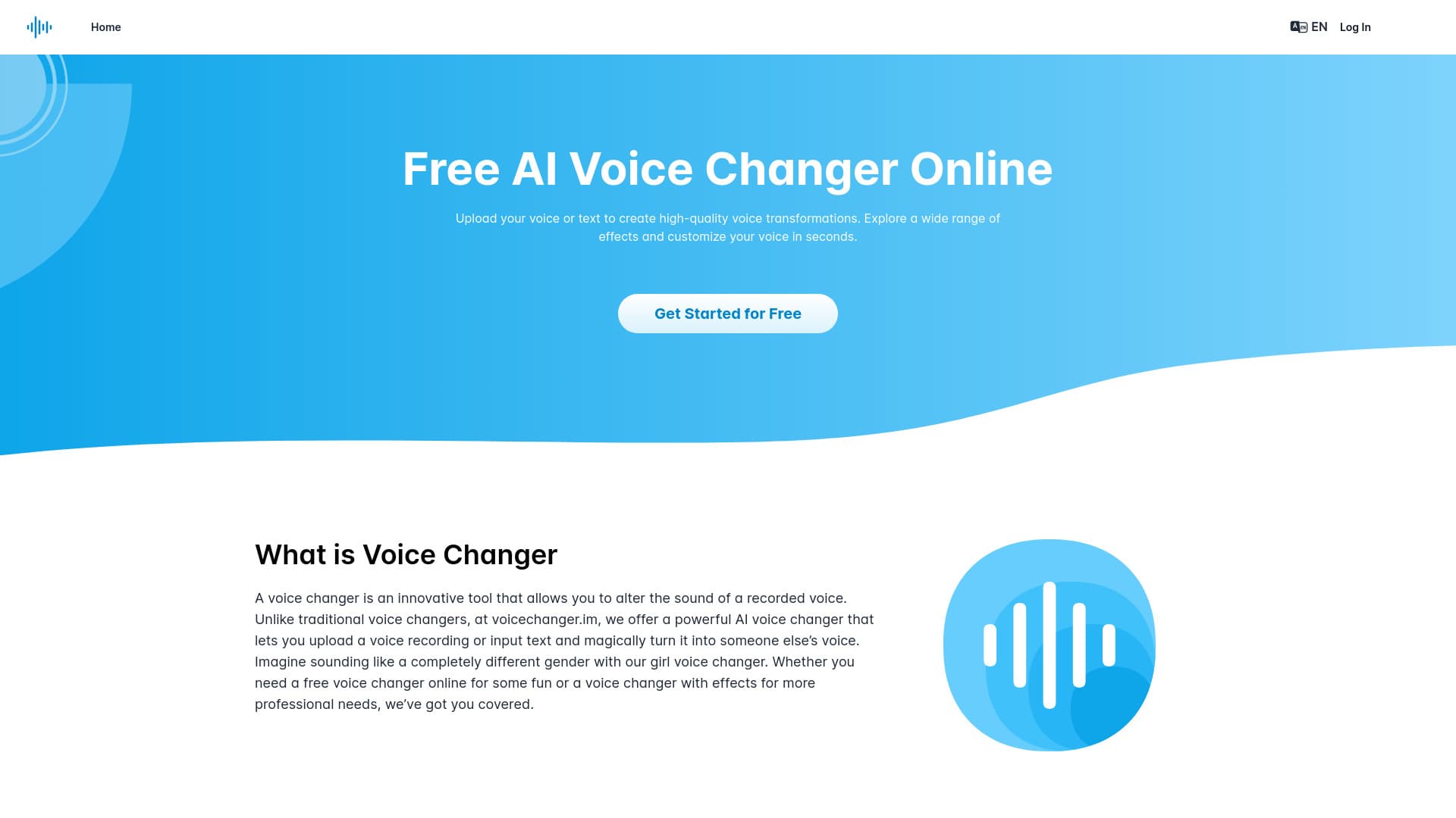 VoiceChanger.im: AI Voice Cloner & Text to Speech Free Online thumbnail
