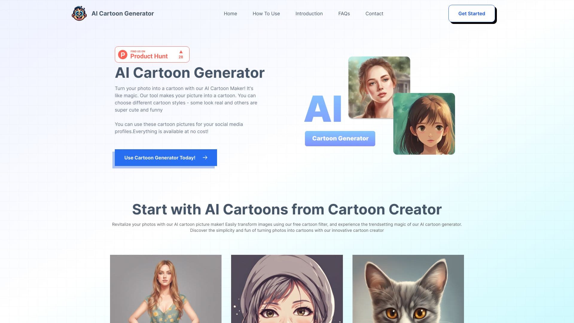 AI Cartoon Generator thumbnail