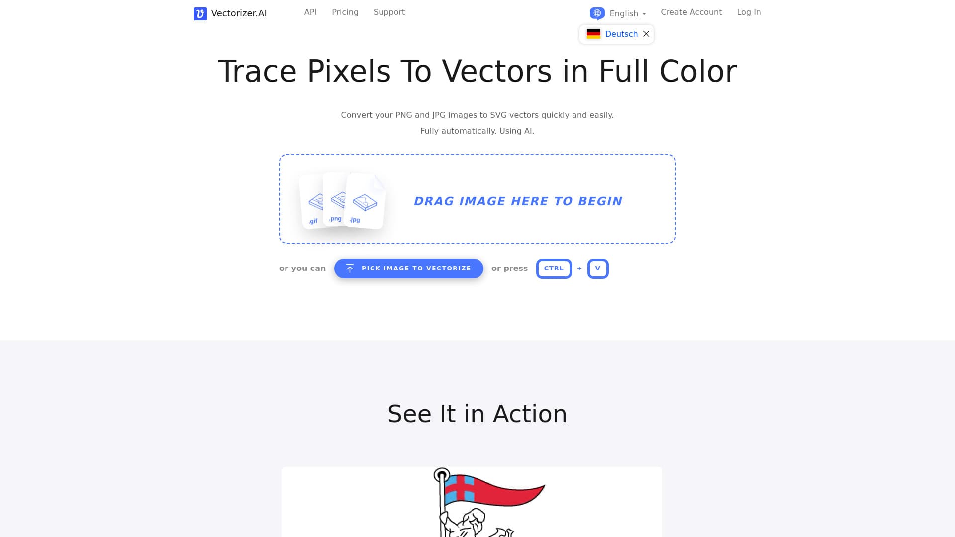 Vectorizer AI thumbnail